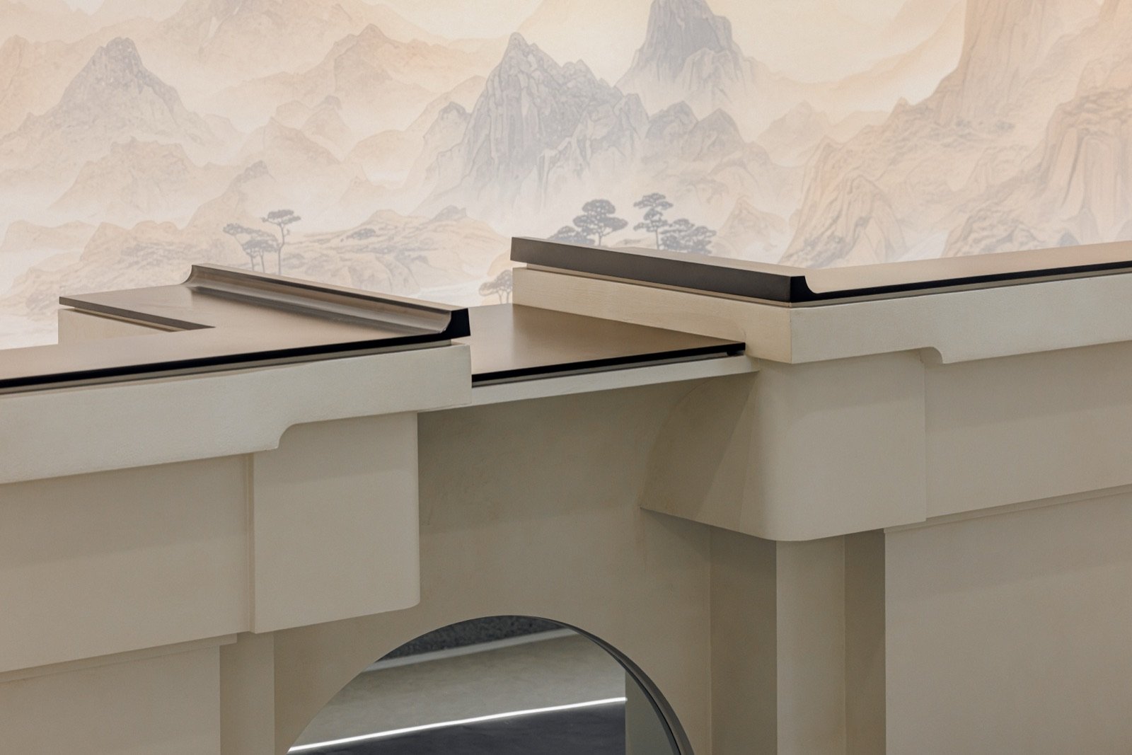 Reception desk at Kind Global Clinic