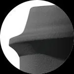 The fixture neck profile that limits crestal bone loss